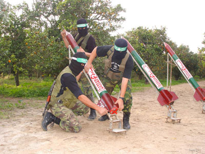 hamas rockets. Hamas Rockets aimed at Israel